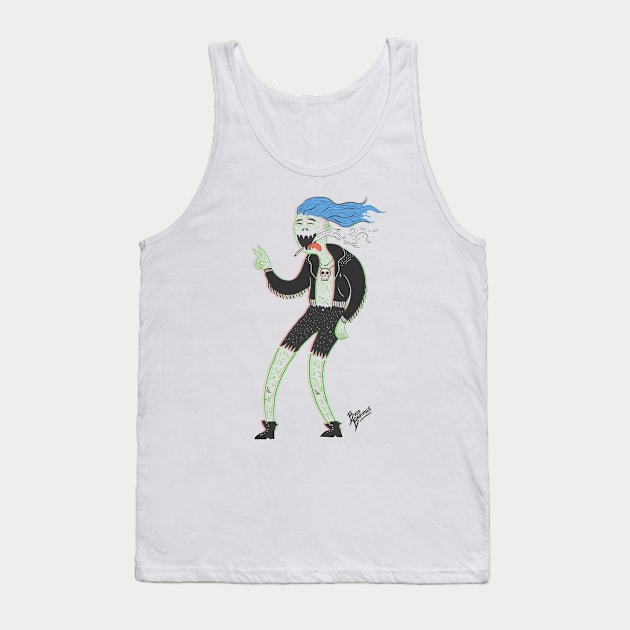 Rollin In 3D Tank Top by BuzzBadsville